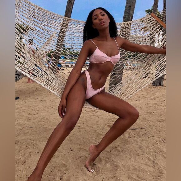 TRIANGL LINA CHEEKY BLUSH + BAG NEW WITH TAGS - Picture 11 of 11